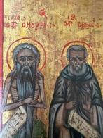 Icoon - Vier heiligen - Hout