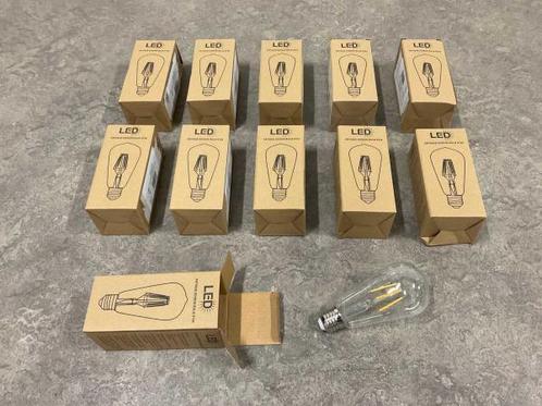 Veiling - 11x Beaux ledlamp E27 peervormig Montpellier warm, Huis en Inrichting, Lampen | Losse lampen