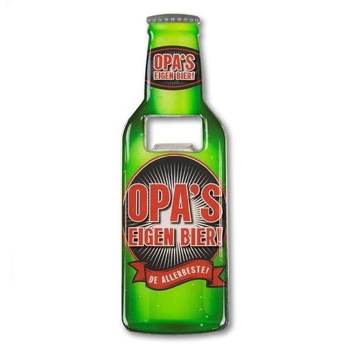 Bieropener Opa 18,5cm, Hobby en Vrije tijd, Feestartikelen, Nieuw, Verzenden