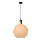 Hanglamp Lucide JULIUS -  - Ø 40 cm - 1xE27 - Opaal, Verzenden, Nieuw
