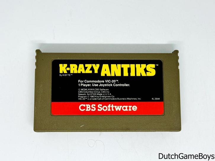 Commodore Vic-20 - K-Razy Antiks, Games en Spelcomputers, Games | Overige, Gebruikt, Verzenden