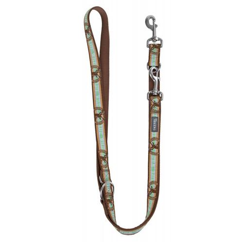 Leidlijn wild life bruin, 200cm-25mm - kerbl, Dieren en Toebehoren, Honden-accessoires, Nieuw