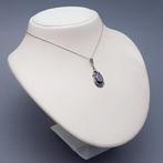 Argent, Art déco, hématite - Collier avec pendentif - +