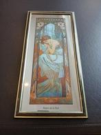 Spiegel (4) - Glas, Hout - Na Alphonse Mucha