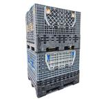 Palletboxen, palletcontainers 80x120 met 50% korting!