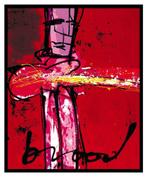 Herman Brood | Giclée: Purple Haze | Afmeting: 90cm x 110cm, Antiek en Kunst, Ophalen of Verzenden