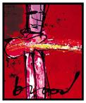 Herman Brood | Giclée: Purple Haze | Afmeting: 90cm x 110cm