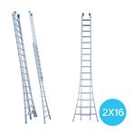 Eurostairs Opsteek ladder dubbel