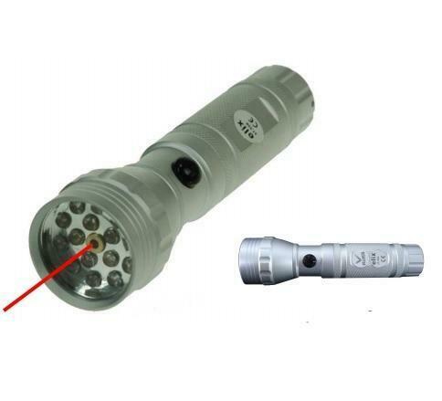 LED Light met UV en Laser Pointer + kompas, Caravanes & Camping, Accessoires de camping, Envoi