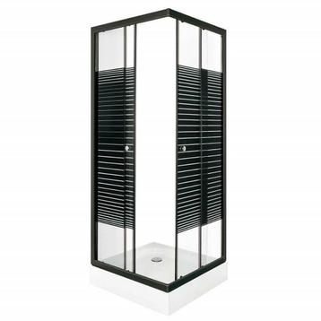 Sanifun douchecabine Gale 90 x 90 HT Black. beschikbaar voor biedingen