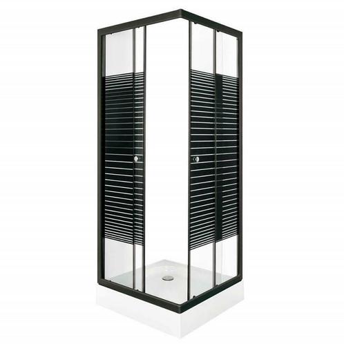 Sanifun douchecabine Gale 90 x 90 HT Black., Doe-het-zelf en Bouw, Sanitair, Douche, Nieuw, Ophalen of Verzenden