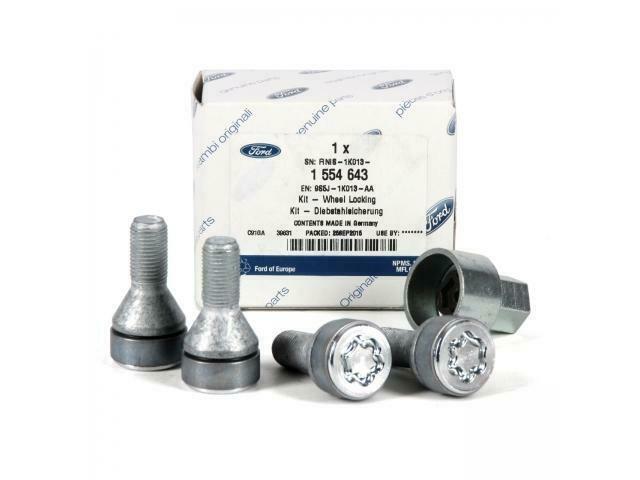 ORIGINAL Wielnaafmoeren Ford Wheel Lock Set 1554643 voor KA, Auto-onderdelen, Banden en Velgen, Ophalen of Verzenden