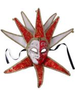 RoodLuxe Venetiaans masker met volledig gezicht, Ophalen of Verzenden