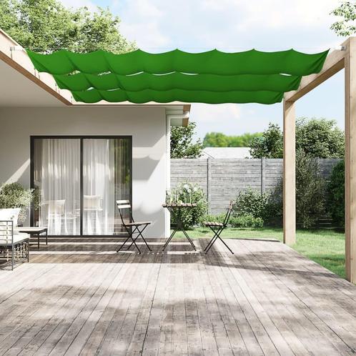 vidaXL Luifel verticaal 60x360 cm oxford stof lichtgroen, Tuin en Terras, Parasols, Nieuw, Verzenden