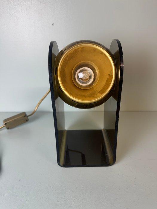 Lampe de table - Métal, plexiglas, Antiquités & Art, Art | Objets design