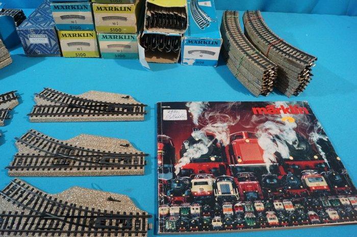 Märklin H0 - 5100 - 5120 - 5221 - Modeltreinsporen (127) -, Hobby en Vrije tijd, Modeltreinen | H0