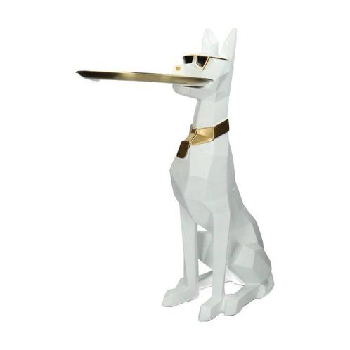 Sculpture, Standing dog - luxury - 80 cm - Résine, Antiek en Kunst, Curiosa en Brocante