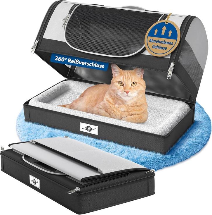 Smart-Planet® Transporttas katten en honden met afneembare b, Dieren en Toebehoren, Overige Dieren-accessoires, Verzenden