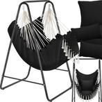 Tweedekans | tectake® Hangstoel Boho-stijl met decoratieve, Ophalen of Verzenden, Nieuw