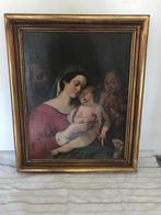 Italiaanse school (XVII) - La sacra famiglia, Antiek en Kunst