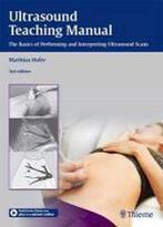 Ultrasound Teaching Manual 9783131110435 Matthias Höfer, Verzenden, Gelezen, Matthias Höfer