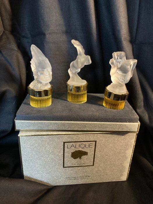 Lalique - Parfumfles - Les Mascottes - Surlyn, parfum, glas, Antiek en Kunst, Antiek | Glaswerk en Kristal