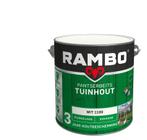 Rambo Pantserbeits Tuinhout Zijdeglans Wit 2.5L, Verzenden, Nieuw, Wit
