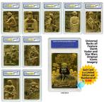 Star Wars ( Lof of 9 ) - Original Gold Cards ( 23K ) - Grade, Verzamelen, Nieuw
