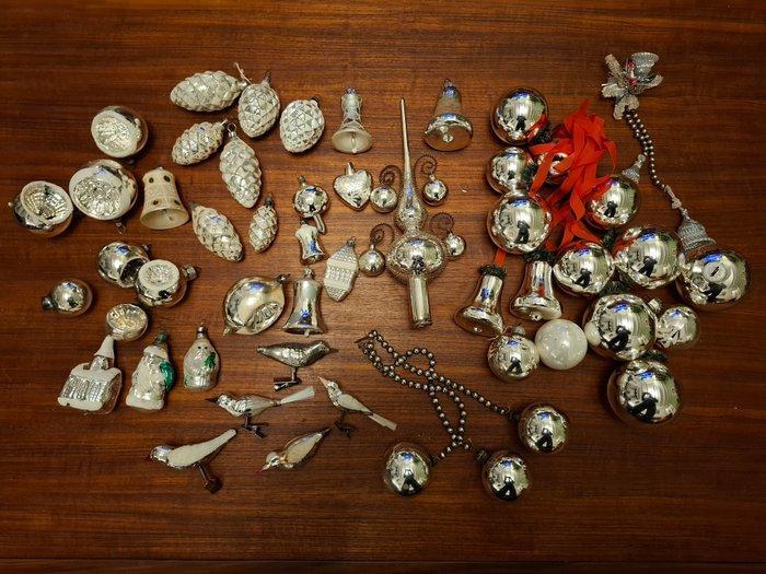 Kerstballen (49) - Glas - antieke en vintage kerst, Diversen, Kerst