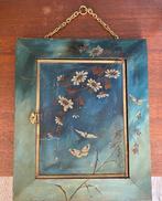 Miroir - Bois, Laiton - Breveté de 1876, Antiek en Kunst