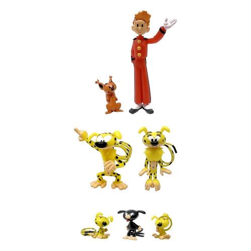 Marsupilami en Robbedoes Set met 7 Figuren, Collections, Personnages de BD, Enlèvement ou Envoi