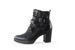 Tamaris Veterboots in maat 39 Zwart | 5% extra korting, Kleding | Dames, Schoenen, Tamaris, Verzenden, Zwart, Overige typen