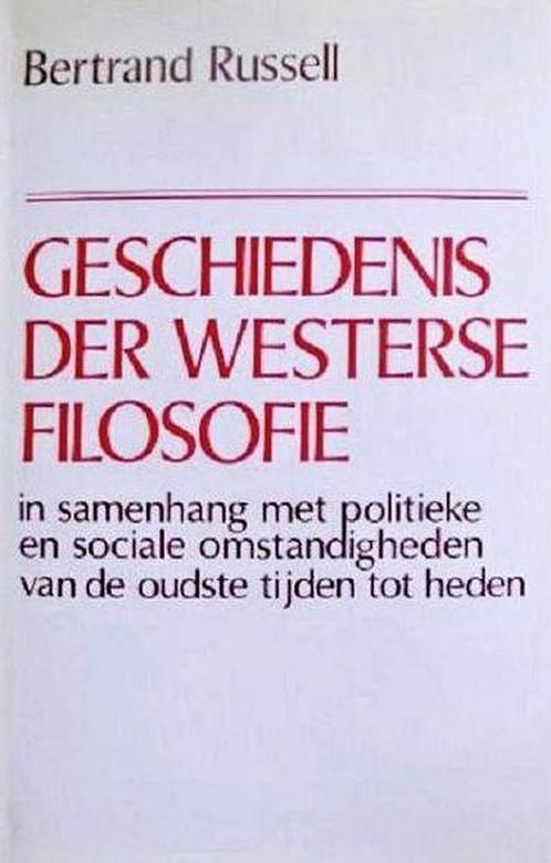 GESCHIEDENIS VAN DE WESTERSE FILOSOFIE 9789063250706, Boeken, Filosofie, Gelezen, Verzenden