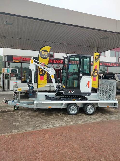 Bobcat graafmachines +henra aanhangwagen combinatie topdeals, Articles professionnels, Machines & Construction | Grues & Excavatrices