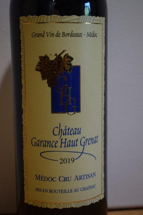 2019 Château Garance Haut Grenat - Médoc Cru Artisan - 12, Verzamelen, Wijnen