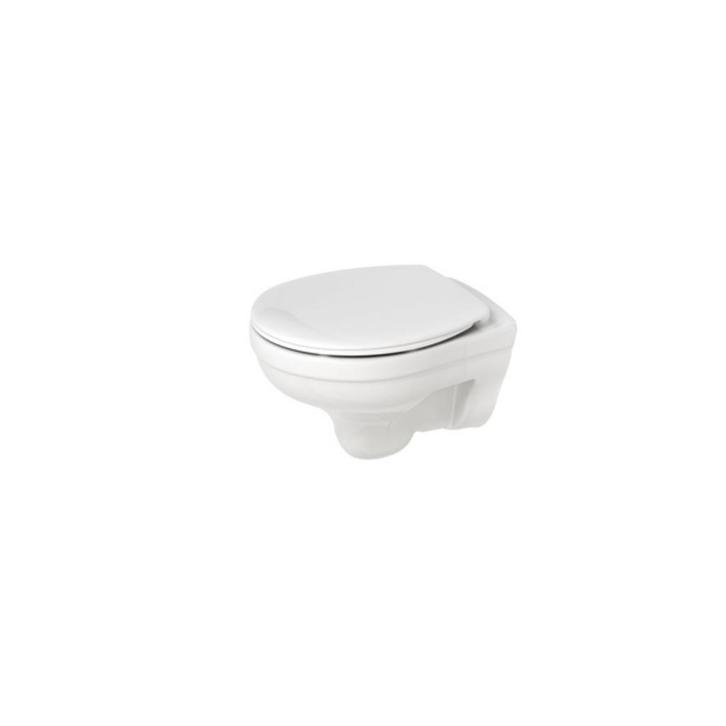 Wandcloset Plieger Basic Rimfree Diepspoel Met Toiletzitting, Doe-het-zelf en Bouw, Sanitair, Overige typen, Nieuw, Ophalen of Verzenden
