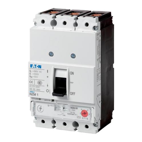 Eaton 3P 63A stroomonderbreker NZMB1-S63, Doe-het-zelf en Bouw, Elektriciteit en Kabels, Verzenden