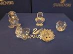 Swarovski - Beeldje - 3 speelende eendjes , Pelikaan en egel