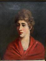 French school (XIX) - Portret van Miss Agnes Williamson
