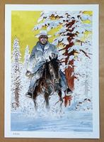 Hermann - 1 Offset Print - Duke dans la neige - Au-delà de, Boeken, Nieuw