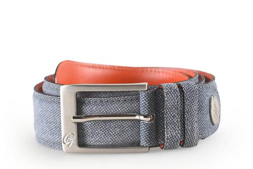 Greve Riem Grijs | 5% extra korting, Kleding | Heren, Riemen en Ceintuurs, Overige kleuren, Zo goed als nieuw, Verzenden