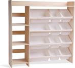 Premium Massief Houten Montessori Speelgoedkastmet 9, Verzenden, Zo goed als nieuw
