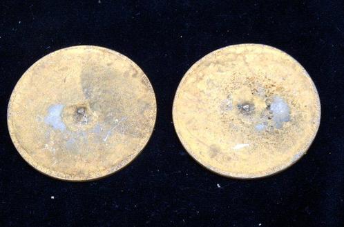 G.de Vreese - 2 stuks vergulde Fraaie plaquettes - medailles, Antiek en Kunst, Kunst | Designobjecten