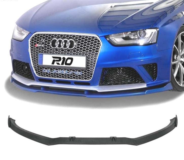 SPOILER LAME FRONTAL POUR AUDI A4 B8 8K 11-15 LOOK RS4, Auto-onderdelen, Carrosserie, Verzenden
