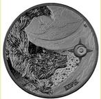 Duitsland. 5 Mark 2024 Hati - Ragnarok Black, 1 Oz (.999), Postzegels en Munten