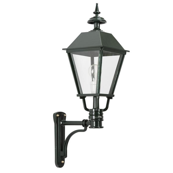Buitenverlichting wand vierkant Klassieke gevellamp Bergen M, Tuin en Terras, Buitenverlichting, Verzenden