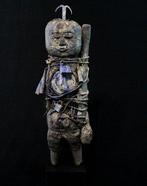 Figuur - Fon Ritueel Beeld met Hangsloten - 44 cm - Benin, Antiek en Kunst