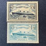 France  - Y&T 299/300 Normandie en NEUFS ** - TB, Gestempeld