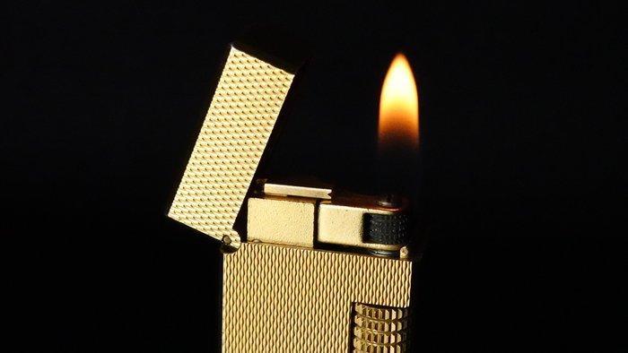 Dunill - Barley Pattern Rollagas Lighter - Zonder, Collections, Articles de fumeurs, Briquets & Boîtes d'allumettes