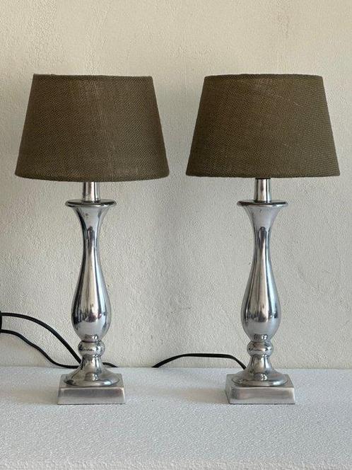 Light Makers - Tafellamp (2) - Metaal, textiel enz -, Antiek en Kunst, Curiosa en Brocante